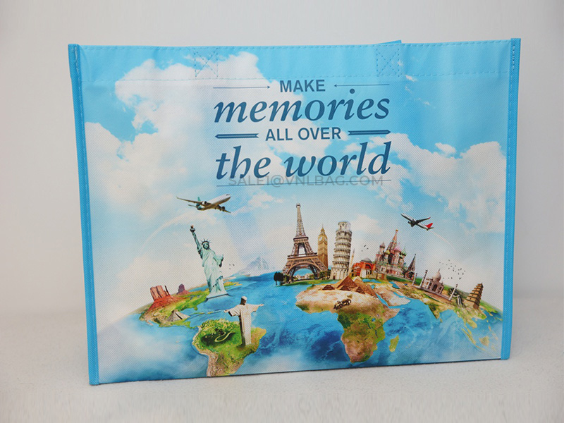 PP Non woven laminated with X sewing inside